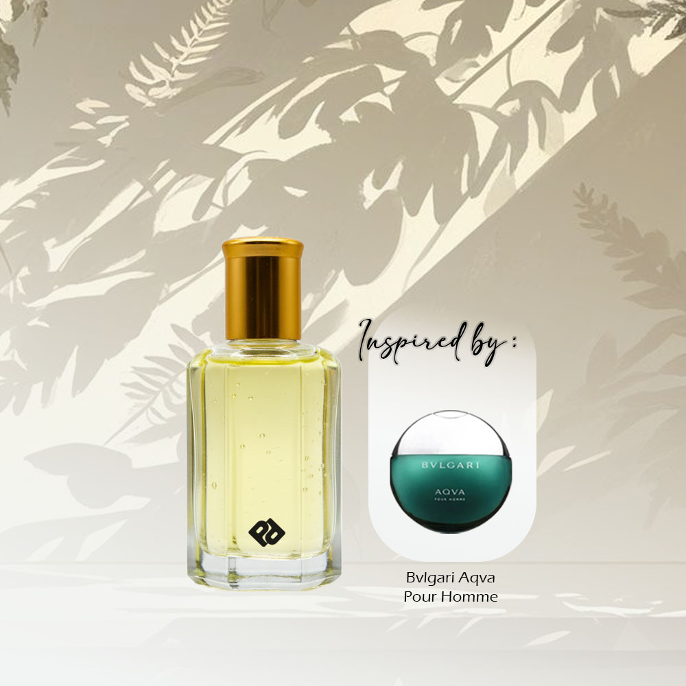Inspired by Bvlgari Aqva Pour Homme - Perfume Oil